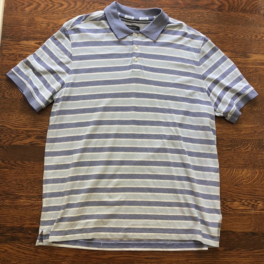 Striped Men’s Polo - size XL